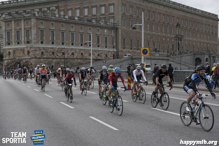 Bild från Velothon Stockholm 2015 - Slottet
