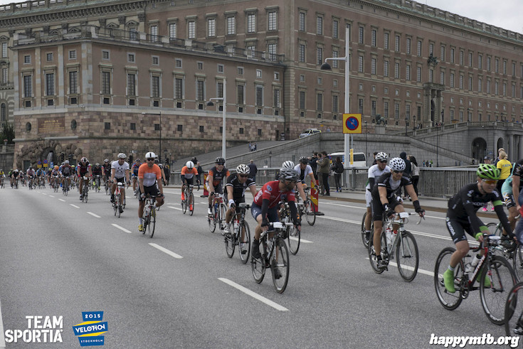 Bild från Velothon Stockholm 2015 - Slottet