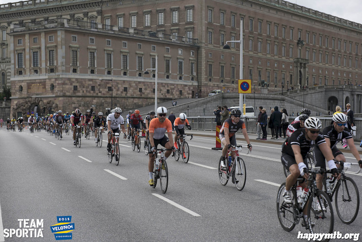 Bild från Velothon Stockholm 2015 - Slottet