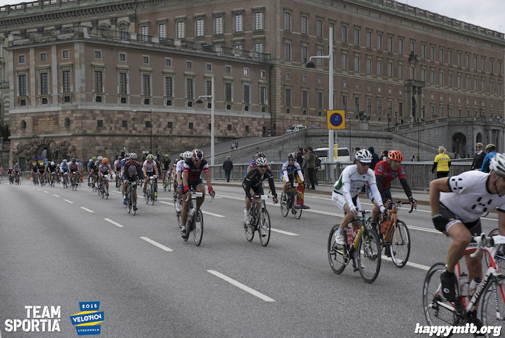 Bild från Velothon Stockholm 2015 - Slottet