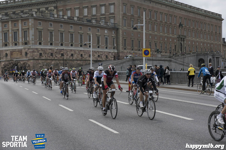 Bild från Velothon Stockholm 2015 - Slottet