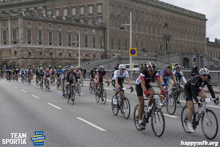Bild från Velothon Stockholm 2015 - Slottet
