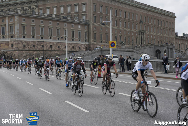 Bild från Velothon Stockholm 2015 - Slottet