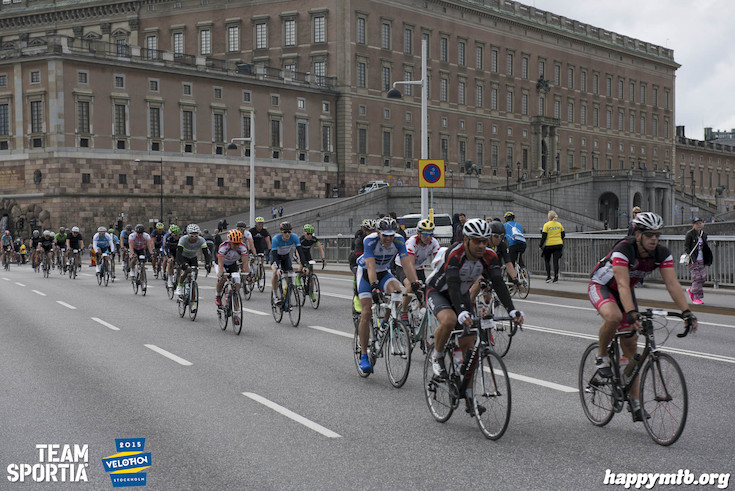 Bild från Velothon Stockholm 2015 - Slottet