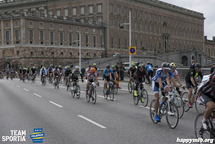 Bild från Velothon Stockholm 2015 - Slottet
