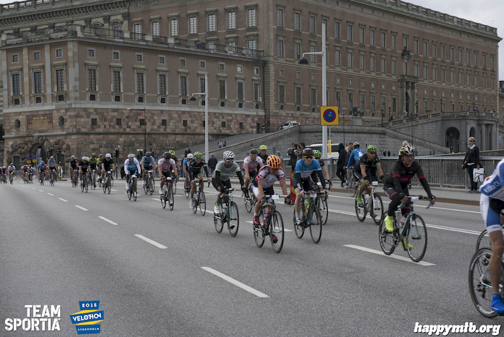 Bild från Velothon Stockholm 2015 - Slottet