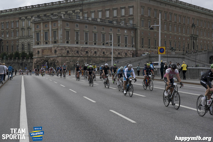 Bild från Velothon Stockholm 2015 - Slottet
