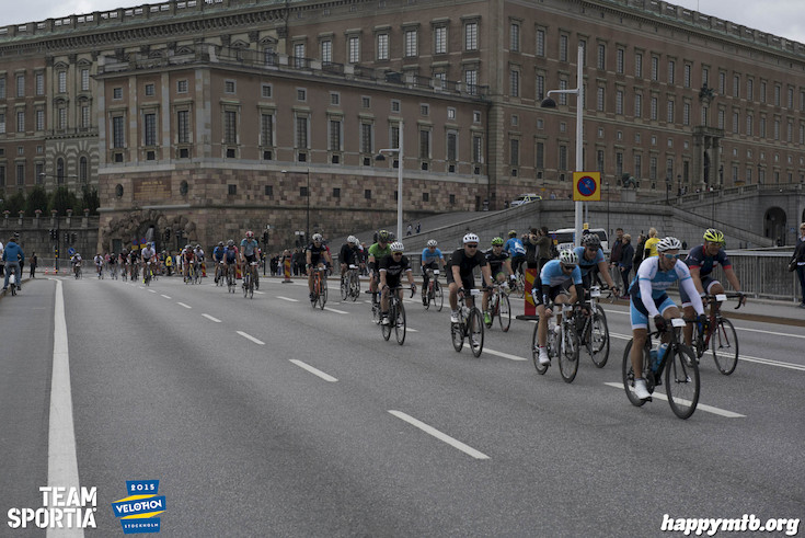 Bild från Velothon Stockholm 2015 - Slottet