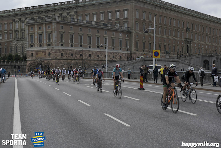 Bild från Velothon Stockholm 2015 - Slottet