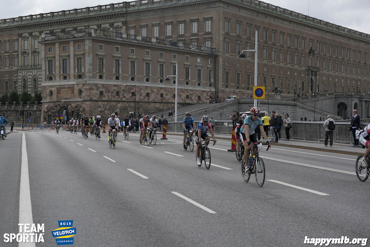 Bild från Velothon Stockholm 2015 - Slottet