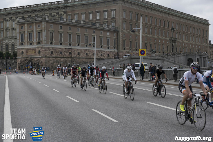 Bild från Velothon Stockholm 2015 - Slottet