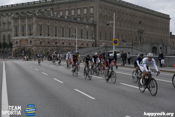 Bild från Velothon Stockholm 2015 - Slottet