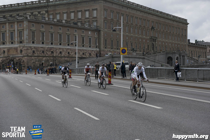 Bild från Velothon Stockholm 2015 - Slottet