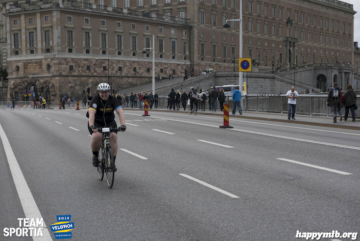 Bild från Velothon Stockholm 2015 - Slottet