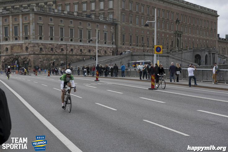 Bild från Velothon Stockholm 2015 - Slottet