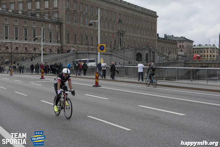 Bild från Velothon Stockholm 2015 - Slottet