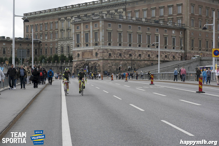 Bild från Velothon Stockholm 2015 - Slottet