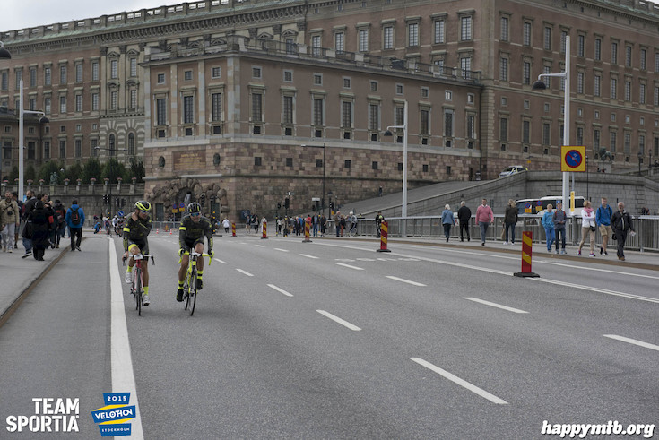 Bild från Velothon Stockholm 2015 - Slottet