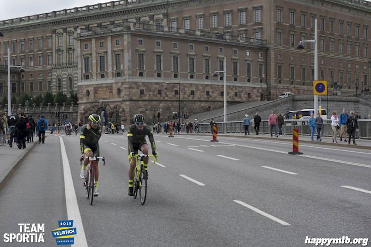 Bild från Velothon Stockholm 2015 - Slottet
