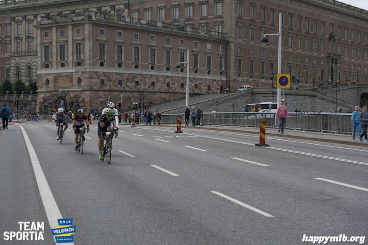 Bild från Velothon Stockholm 2015 - Slottet