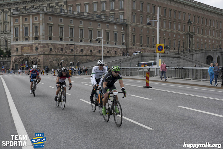 Bild från Velothon Stockholm 2015 - Slottet