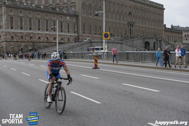 Bild från Velothon Stockholm 2015 - Slottet