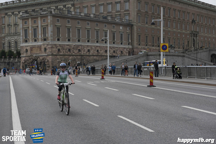 Bild från Velothon Stockholm 2015 - Slottet