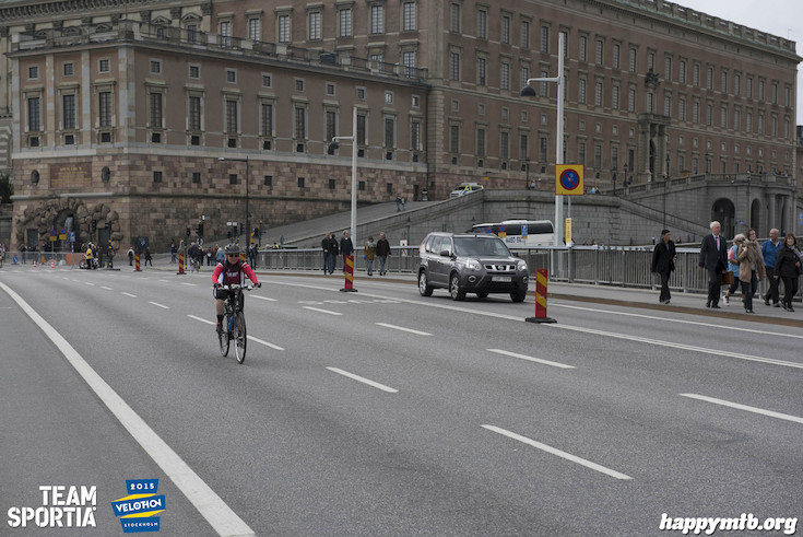 Bild från Velothon Stockholm 2015 - Slottet