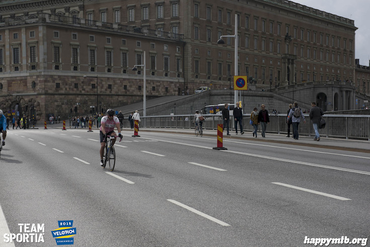 Bild från Velothon Stockholm 2015 - Slottet