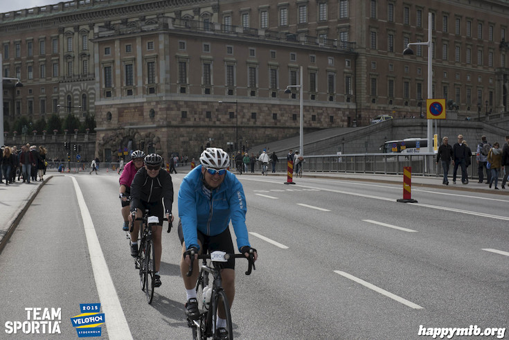 Bild från Velothon Stockholm 2015 - Slottet