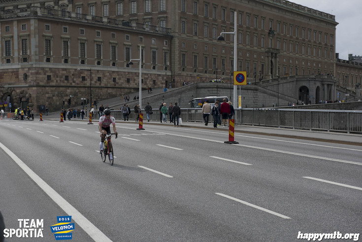 Bild från Velothon Stockholm 2015 - Slottet