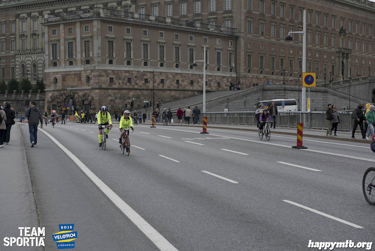 Bild från Velothon Stockholm 2015 - Slottet