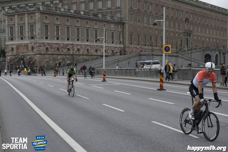 Bild från Velothon Stockholm 2015 - Slottet