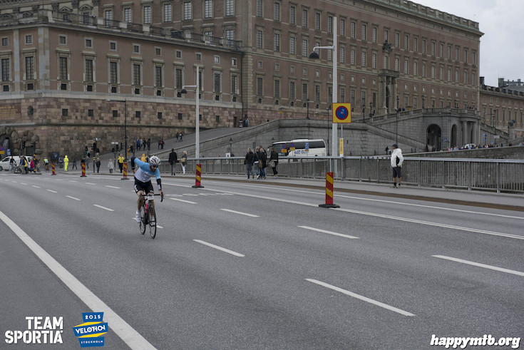 Bild från Velothon Stockholm 2015 - Slottet