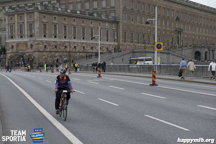 Bild från Velothon Stockholm 2015 - Slottet