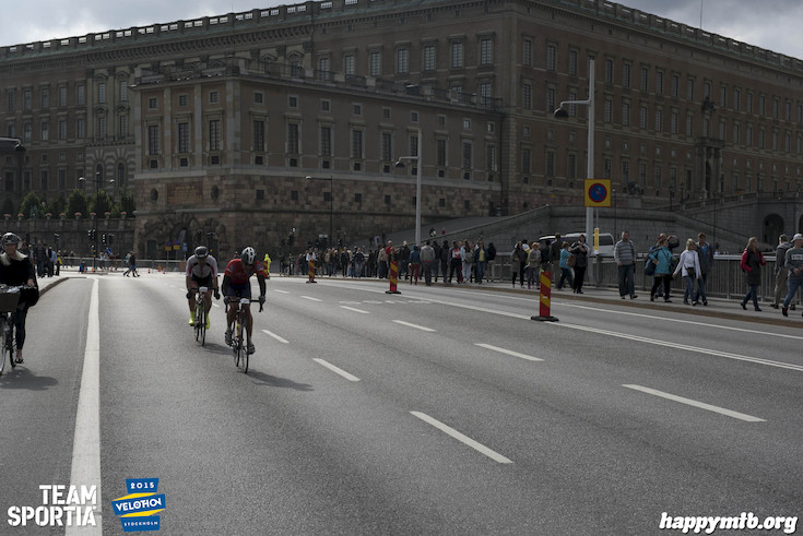 Bild från Velothon Stockholm 2015 - Slottet