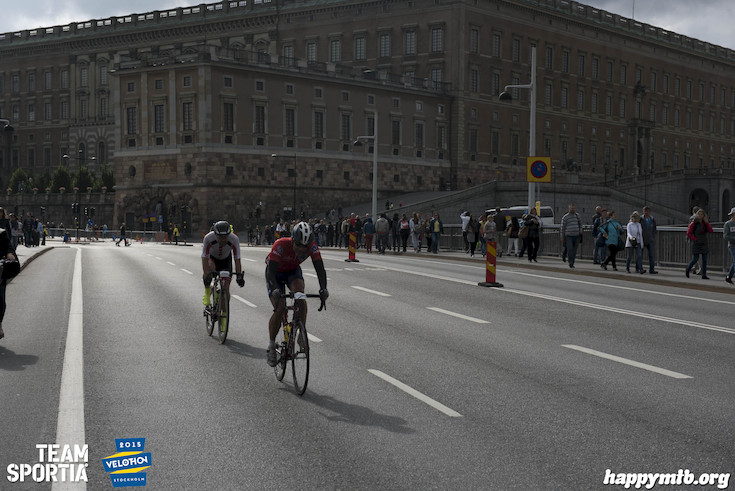 Bild från Velothon Stockholm 2015 - Slottet