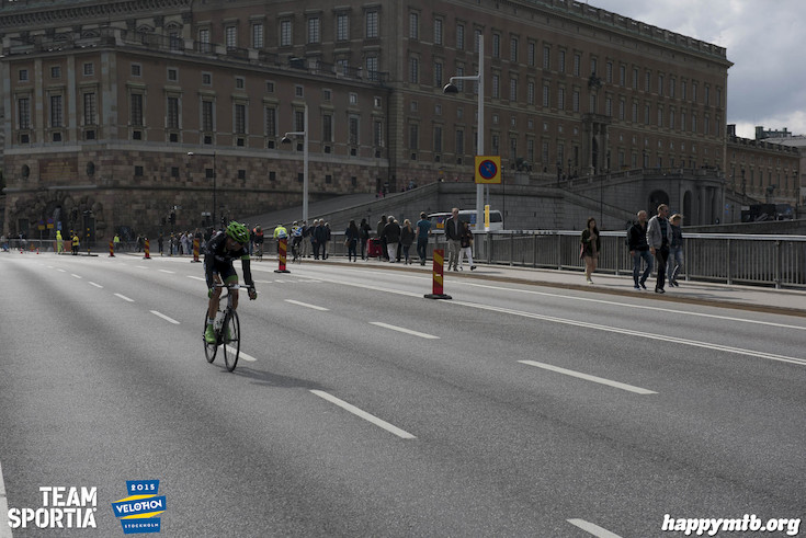 Bild från Velothon Stockholm 2015 - Slottet