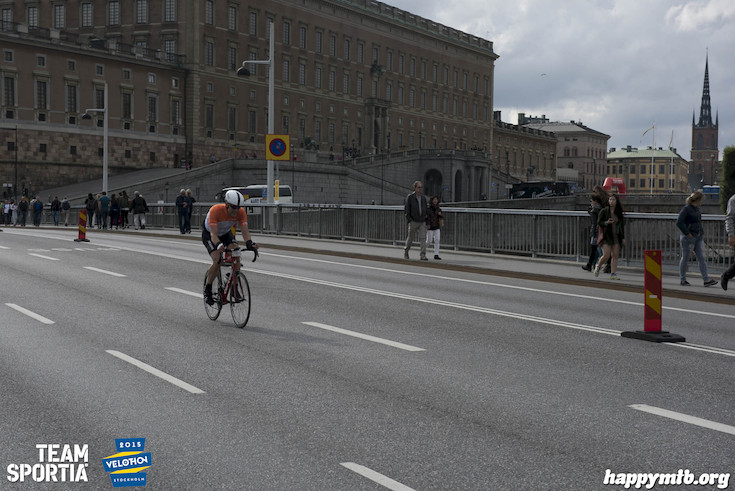 Bild från Velothon Stockholm 2015 - Slottet