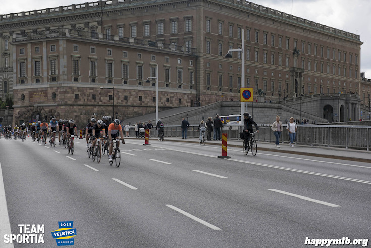Bild från Velothon Stockholm 2015 - Slottet