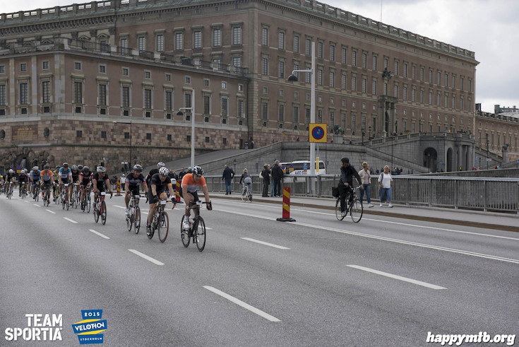 Bild från Velothon Stockholm 2015 - Slottet