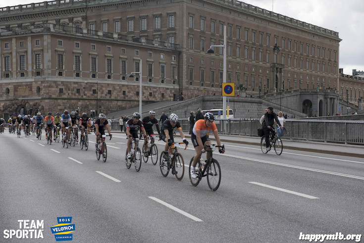 Bild från Velothon Stockholm 2015 - Slottet