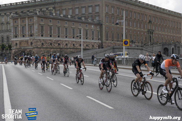 Bild från Velothon Stockholm 2015 - Slottet