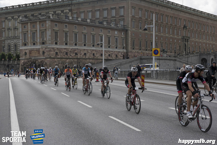 Bild från Velothon Stockholm 2015 - Slottet
