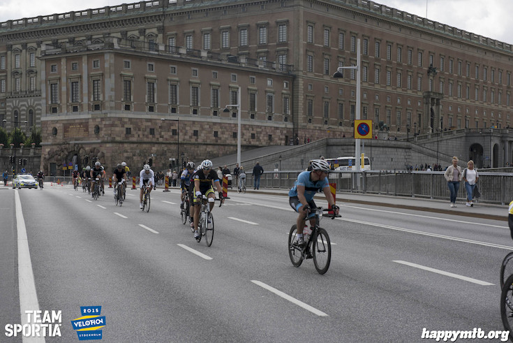 Bild från Velothon Stockholm 2015 - Slottet