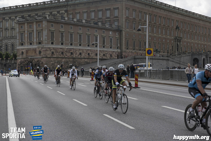 Bild från Velothon Stockholm 2015 - Slottet