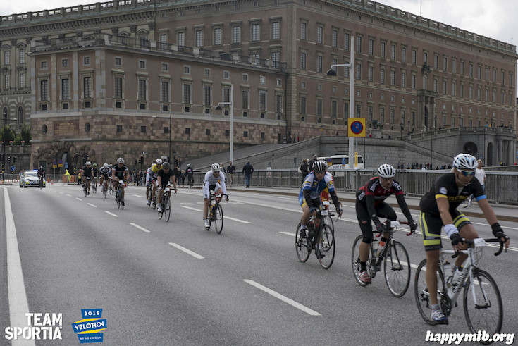 Bild från Velothon Stockholm 2015 - Slottet