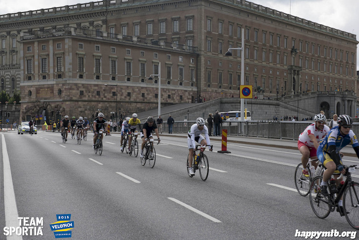 Bild från Velothon Stockholm 2015 - Slottet
