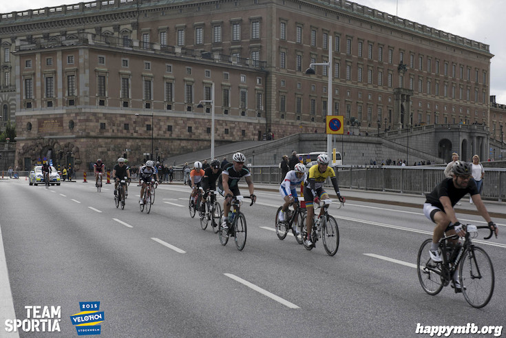 Bild från Velothon Stockholm 2015 - Slottet