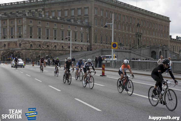 Bild från Velothon Stockholm 2015 - Slottet